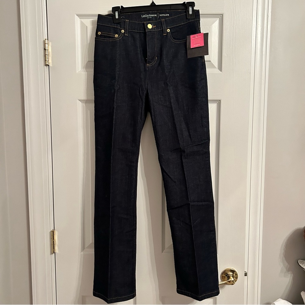 NWT Liz Claiborne Hepburn Boot Cut Jeans